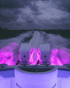 mag bay outboards purple neons